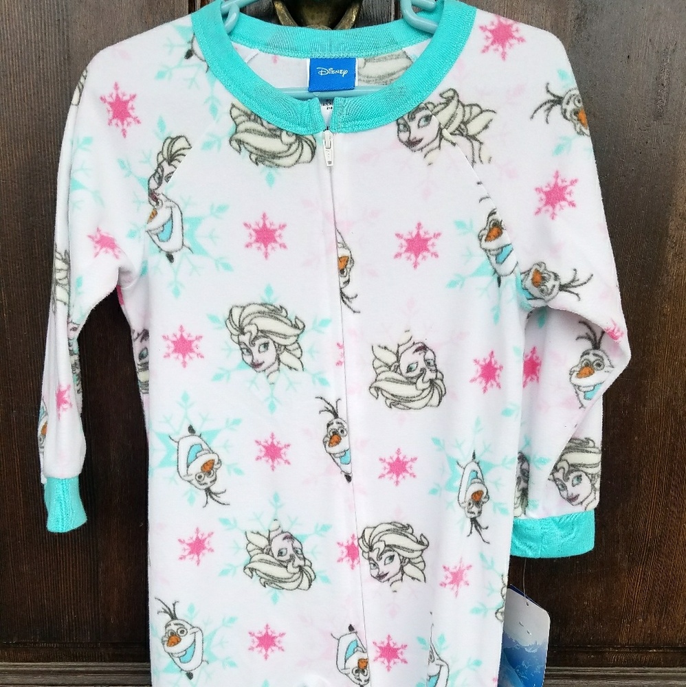 Fleece Frozen Onsie Pajamas